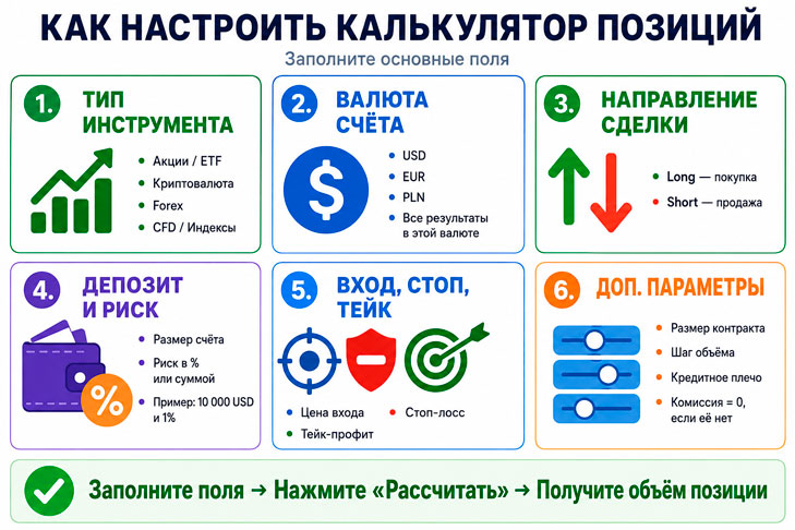 калькулятор трейдинга