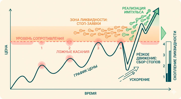 как определить зону ликвидности 
